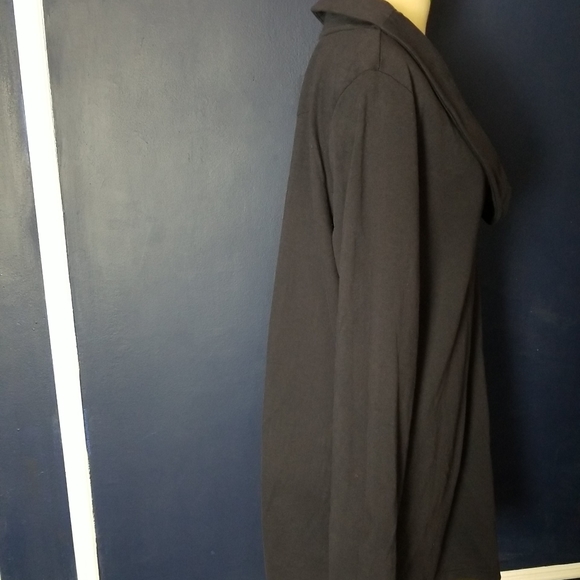 Lands End Womens Long Sleeve Cowl Neck Pullover To - Picture 3 of 5